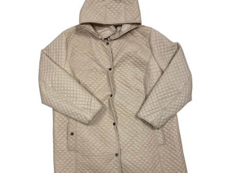 Coat Puffer & Quilted By St Johns Bay In Taupe, Size: 3x Supply