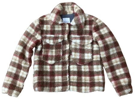 Jacket Designer By Avec Les Filles In Plaid Pattern, Size: S Supply