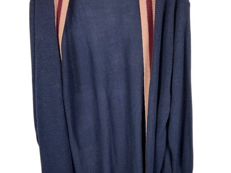 Cardigan By Clothes Mentor In Blue, Size: 3x Online Hot Sale