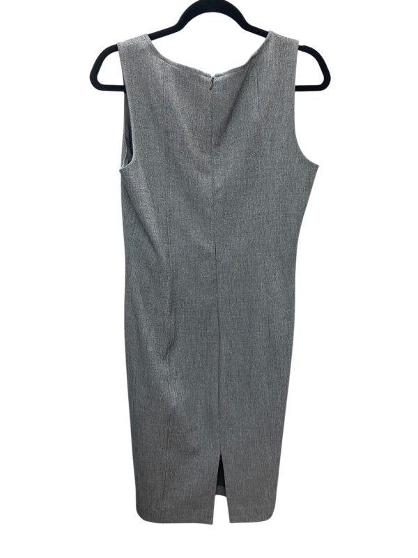 Dress Work By Kasper In Grey, Size: 8 Discount