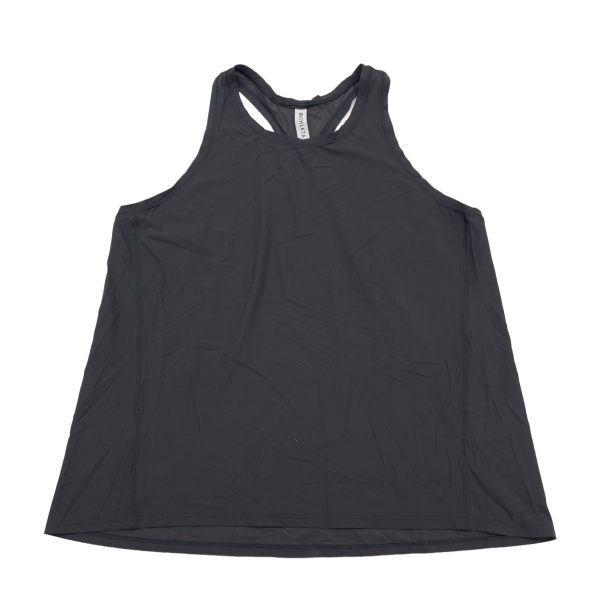 BLACK ATHLETIC TANK TOP by ATHLETA Size:L Sale