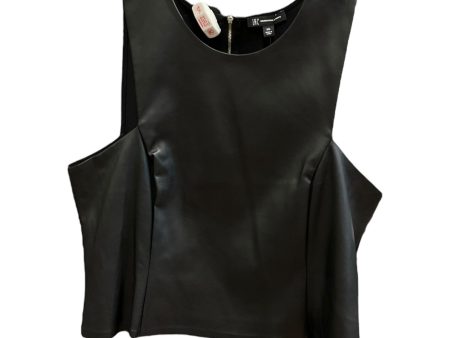 Top Sleeveless By Inc In Black, Size: 1x Hot on Sale