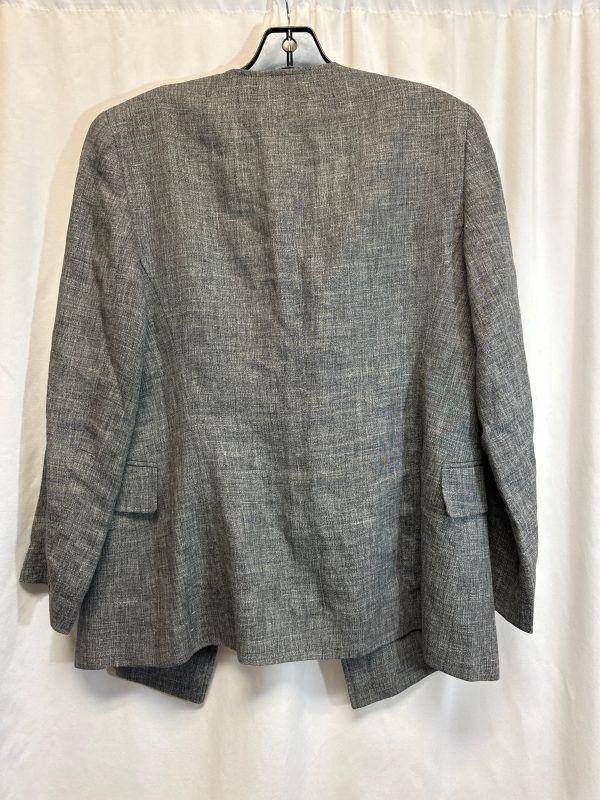 Blazer By Lafayette 148 In Grey, Size: S For Discount