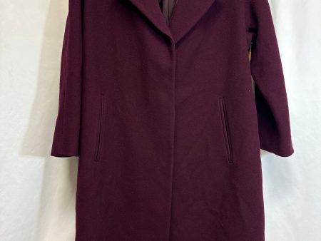 Coat Wool By Clothes Mentor In Purple, Size: M Online Hot Sale