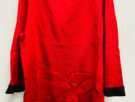 Sweater By Chicos In Red, Size: Xl Online Hot Sale