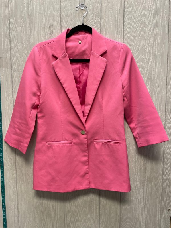 Blazer By Clothes Mentor In Pink, Size: S Hot on Sale