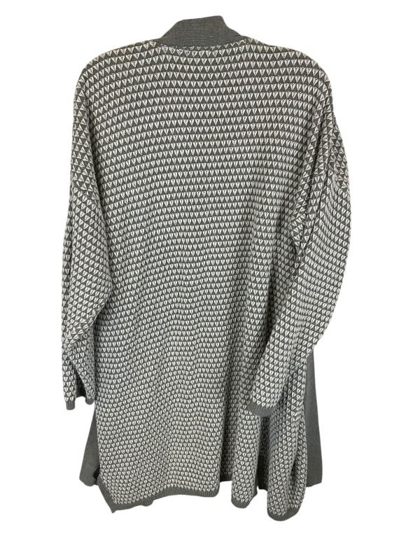 Cardigan By Clothes Mentor In Grey, Size: Xl Online Sale