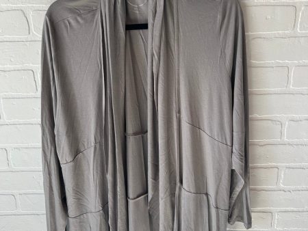 Cardigan By Inc In Taupe, Size: 1x Online Hot Sale