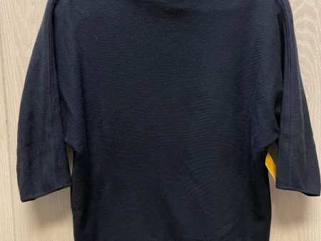 Sweater Short Sleeve By Worth Ny In Navy, Size: Xs Hot on Sale