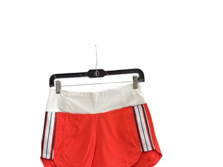 Athletic Shorts By Athleta In Orange, Size: 0 Hot on Sale