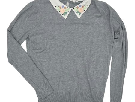 Top Ls By Vila Milano In Grey, Size:Xl on Sale