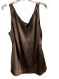 Blouse Sleeveless By Lafayette 148 In Brown, Size: 18 Online now