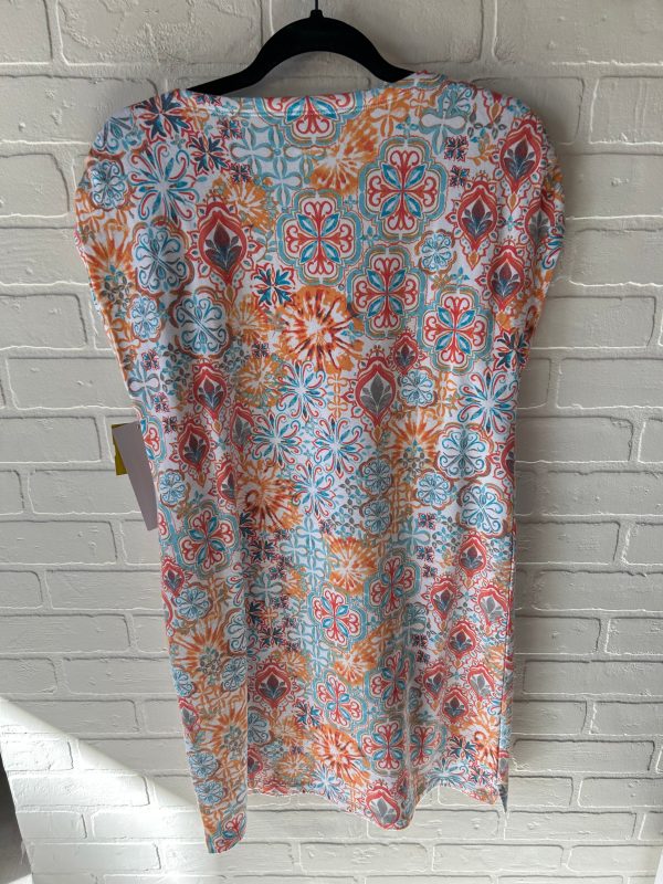 Dress Casual Short By Talbots In Orange & Red, Size: Mp Online Sale