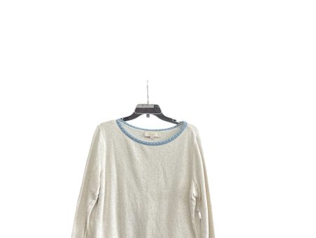 Top Long Sleeve By Loft In Cream, Size: L Discount