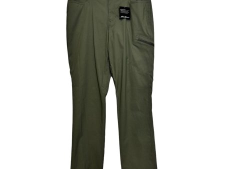 Athletic Pants By Eddie Bauer O In Olive, Size: 8 Cheap