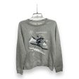 Sweatshirt Crewneck By Lucky Brand In Grey, Size: M Sale