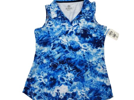 BLUE ATHLETIC TANK TOP by CLOTHES MENTOR Size:XS Supply