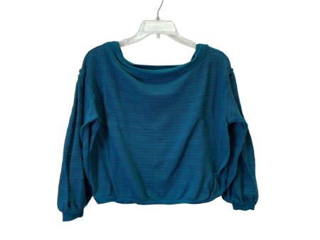 Top 3 4 Sleeve Basic By Free People In Teal, Size:Xs Online now