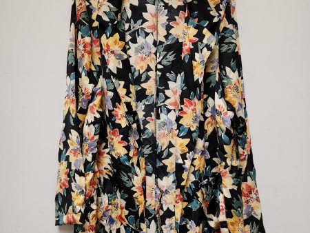 Blazer By Ava & Viv In Floral Print, Size: 1x Supply