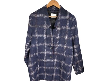 Coat Other By Old Navy In Plaid Pattern, Size: L Discount