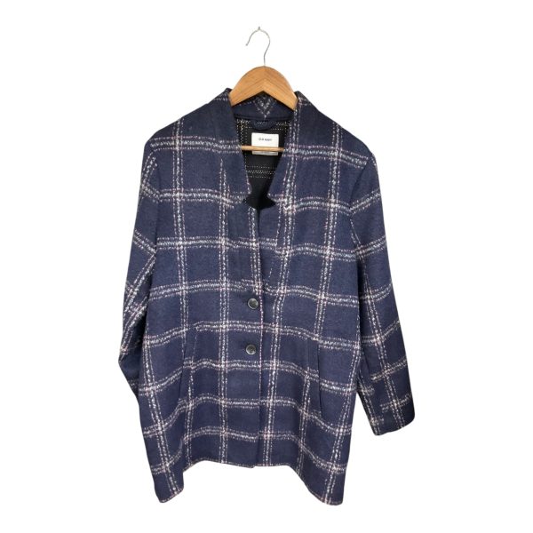 Coat Other By Old Navy In Plaid Pattern, Size: L Discount