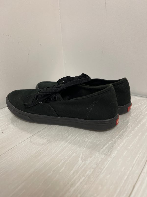 Shoes Sneakers By Vans In Black, Size: 7 Online Sale