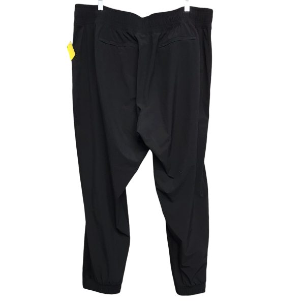 Athletic Pants By Athleta In Black, Size:1X Cheap