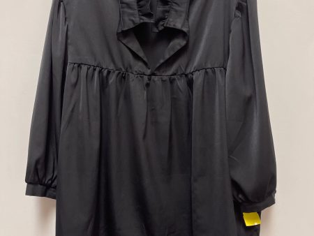 Top Short Sleeve By Clothes Mentor In Black, Size: 2x Sale