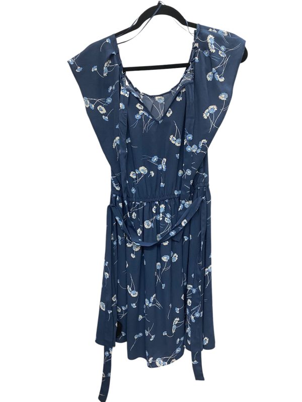 Dress Casual Midi By Lc Lauren Conrad In Blue, Size: M For Discount