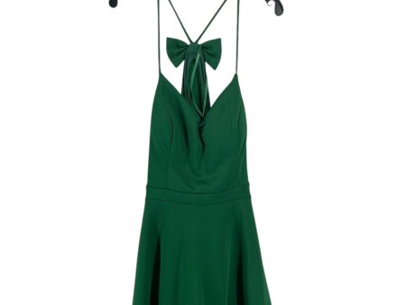 Dress Party Short By Clothes Mentor In Green, Size: 14 Online now