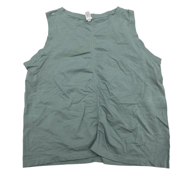 GREEN ATHLETIC TANK TOP by YOGALICIOUS Size:XL Hot on Sale