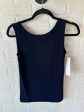 Top Sleeveless By Chicos In Navy, Size: Xs Online Hot Sale