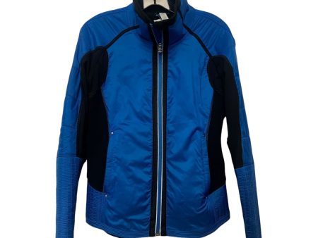 Athletic Jacket By Lululemon In Blue, Size: 6 For Sale