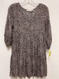 Dress Casual Midi By Clothes Mentor In Animal Print, Size: S Cheap