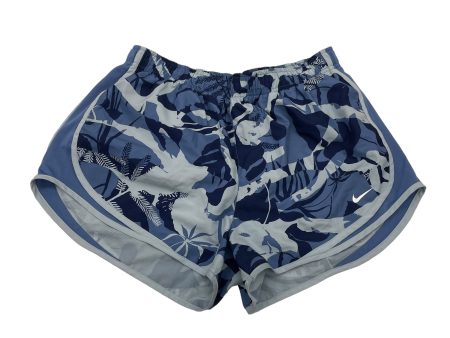 BLUE ATHLETIC SHORTS by NIKE APPAREL Size:L on Sale