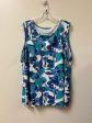 Athletic Tank Top By Columbia In Blue & Green, Size: 3x Discount