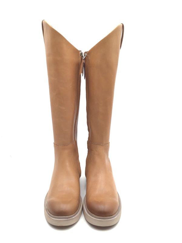 Boots Knee Flats By Sam Edelman In Tan, Size: 8 Hot on Sale