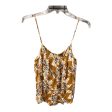 Top Sleeveless By Evereve In Yellow, Size: M Supply