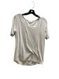 Athletic Top Short Sleeve By Lululemon In White, Size: 6 For Discount