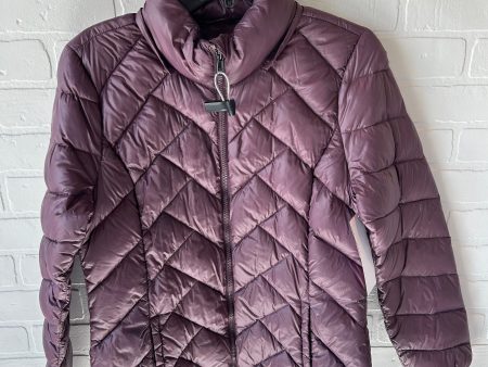 Coat Puffer & Quilted By London Fog In Purple, Size: M Online now