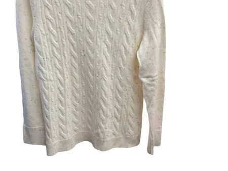 Sweater By Talbots In Cream, Size: M For Cheap