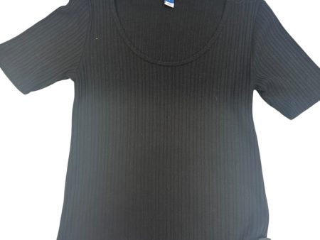 Top Short Sleeve By Old Navy In Black, Size: L Online