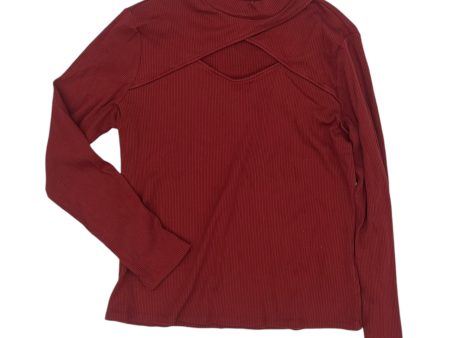 Top Ls By New York And Co In Red, Size:Xl For Cheap