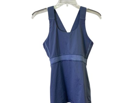 Athletic Tank Top By Lululemon In Blue, Size:M Discount