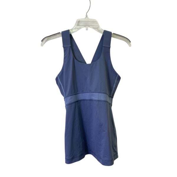 Athletic Tank Top By Lululemon In Blue, Size:M Discount