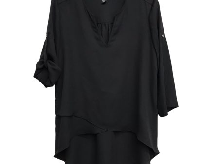 BLACK TOP LS by ALFANI Size:S Cheap