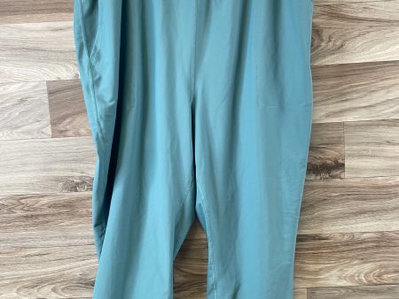 Athletic Pants By Old Navy In Teal, Size: 3x Fashion