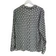 Blouse Long Sleeve By Clothes Mentor In Black & White, Size: Xl Online Sale