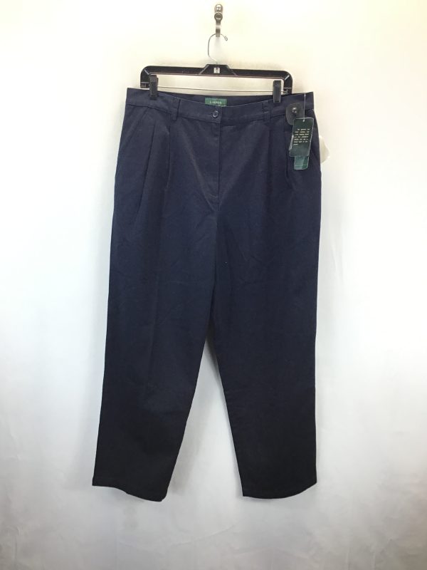 Pants Ankle By Lauren By Ralph Lauren In Navy, Size: 16 Online Sale