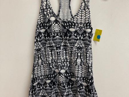 Athletic Tank Top By Lululemon In Black & White, Size: S Cheap